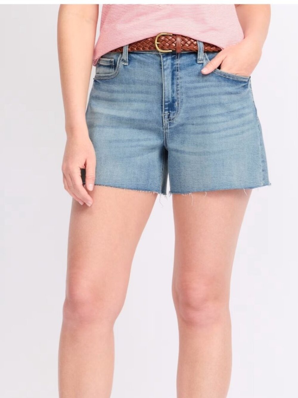 Denim shorts 4in sz 8